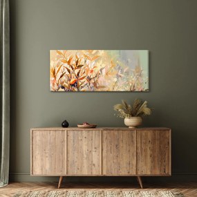 Obraz - Maľované rastliny (120x50 cm)