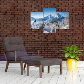 Obraz - Váhľad na zimnú krajinu (90x60 cm)