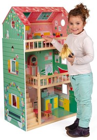 Drevený domček pre bábiky - Happy Day