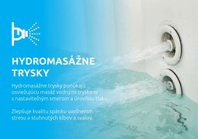 | Nafukovacia vírivka Pure Spa - Jet & Bubble Deluxe HWS 4 | 11400242