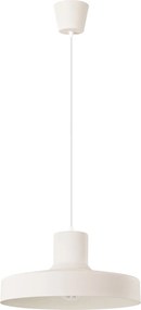 Závesné svietidlo Bilo, 1x béžové kovové tienidlo