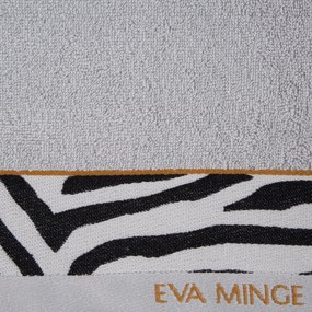 BAVLNENÝ UTERÁK EVA MINGE22 SADA 6 KS 30X50 CM STRIEBORNÁ