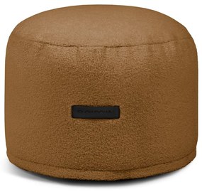 Hnedý sedací vak z textílie buklé Mini – SLOWDOWN