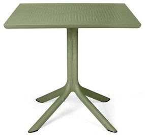 STIMA Plastový stôl CLIP Odtieň: Agave - Zelená