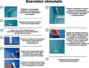 Stropný sušiak na bielizeň Ideal 6 tyčí, 150 cm , 150 cm