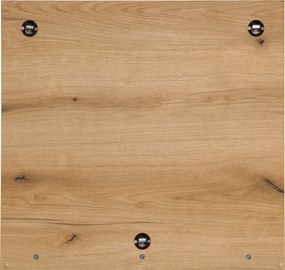 Comad Závesné zrkadlo bez osvetlenia Nova Oak 60x57 cm