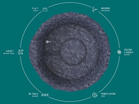 Vírivka Lay-Z-Spa Toronto hydromassage  pre 5-7  WiFi Bestway 6001W