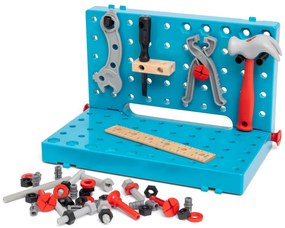 Brio Builder - pracovný stôl s náradím - 59 ks