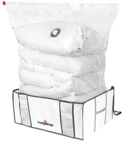 Vákuové vystužené látkové úložné boxy na oblečenie v súprave 2 ks 50x65x27 cm Life – Compactor