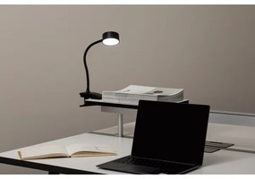 Top Light-LED, dotykovo stmievateľná stolná lampa s klipom BELLA, LED 4,8 W/5 V, 3000–6500 K, čierna