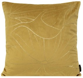 Dekorstudio Zamatová dekoračná obliečka na vankúš BLINK25 45x45cm - zlatá