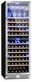 Vinovilla Grande Duo, veľkoobjemová vinotéka, chladnička, 425l, 165 fl., 3-farebné LED osvetlenie