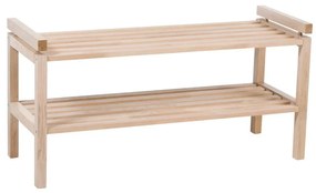 Skrinka na topánky z dubového dreva v prírodnej farbe Confetti – Rowico