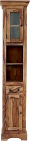 Skrinka do kúpeľne Jali 40x190x35 z indického masívu palisander Super natural