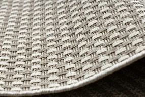 Koberec / Behúň šnúrkový SIZAL BOHO 39003363 Línie, béžový