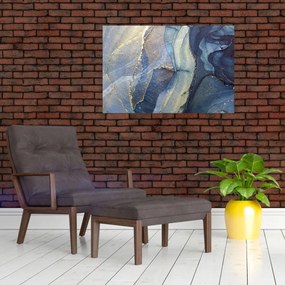 Obraz - Abstrakcia alkoholovým atramentom (90x60 cm)