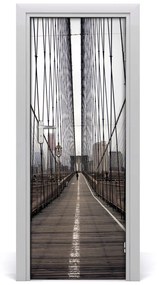Fototapeta samolepiace na dvere Brooklyn most 95x205 cm