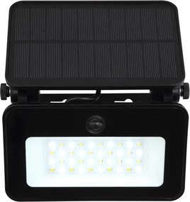 Globo 36504 - Stmievateľné LED solárne svietidlo so senzorom 8W/5V 3000/4000/6500K IP65