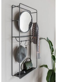 Čierna oceľová predsieňová zostava Duco – White Label