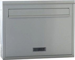 RADIM obojstranná poštová schránka RAL 9006 / Strieborná