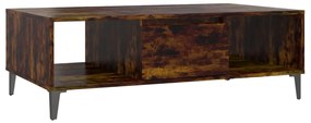 vidaXL Konferenčný stolík údený dub 103,5x60x35 cm drevotrieska