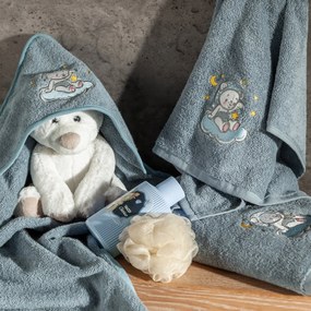 DETSKÝ BAVLNENÝ UTERÁK BABY75 70X140 CM SVETLOMODRÁ