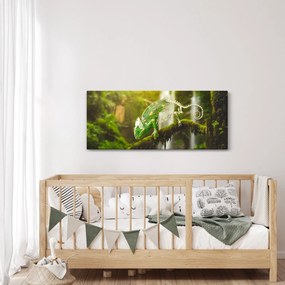 Obraz jašteričky (120x50 cm)