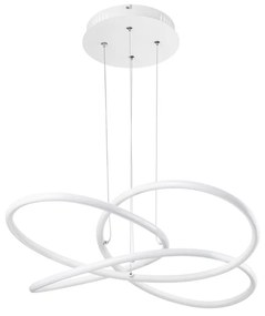 Globo 67201WH-30 - LED Luster na lanku PANDA LED/30W/230V