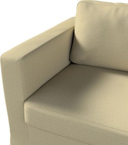 Poťah na sedačku Karlstad (nerozkladáci, 3-miestný, dlhý) farba produktu zelená látka zapletaná