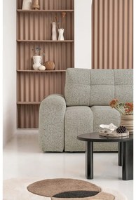 Svetlohnedá rozkladacia modulárna rohová pohovka s úložným priestorom (pravý roh) Lulu – Miuform