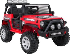 Elektrické autíčko Jeep BEAST 4x4 červené