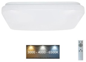 Brilagi - LED Stmievateľné stropné svietidlo OPAL LED/24W/230V 3000/4000/6500K+DO LCL533S/S-OEM