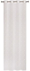 Záclona Prizma 140 x 260 cm biela