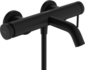 Hansgrohe Tecturis S, páková vaňová batéria nástenná, čierna matná, HAN-73422670