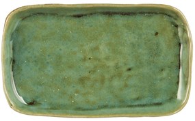 Ib Laursen Kameninová tácka Ocean Green Oblong