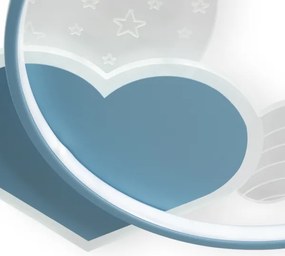 Brilagi - LED detské stropné svietidlo LOVE LED/48W/230V 3000/4500/6000K modrá