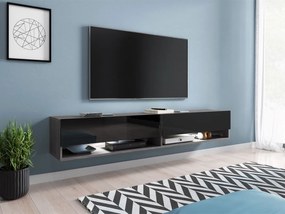 TV skrinka Adenik 180, Farby: wotan, Osvetlenie: osvetlenie LED RGB - farebné