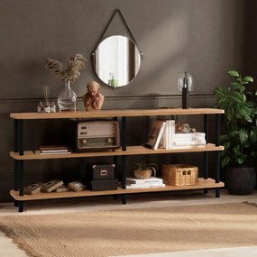 Zen Black a Atlantic Pine regálová jednotka