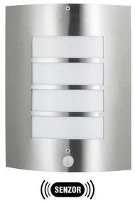 Vonkajšie svietidlo MEMPHIS so senzorom nerez oceľ IP44