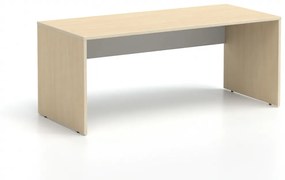 DREVONA Kancelársky stôl LUTZ 180x80 breza + biela