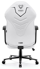 Herné kreslo Diablo X-Gamer 2.0 Normal Size: čierno-biele