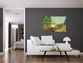 Obraz - Imitator of Vincent van Gogh, Landscape, reprodukcia (90x60 cm)