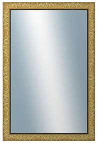 DANTIK - Zrkadlo v rámu, rozmer s rámom 80x160 cm z lišty PRAHA zlatá (2752)