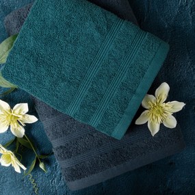 BAVLNENÝ UTERÁK ALINE 70X140 CM TYRKYSOVÁ