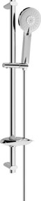 Mexen DB40, sprchová sada s ručnou sprchou a stĺpom, chrómová, 7785404584-00