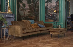BePureHome Rodeo zamatová trojsedačka - Tehlová