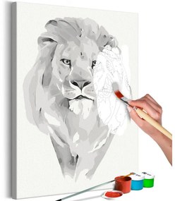 Obraz - maľovaný podľa čísel White Lion