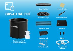 Marimex | Ochladzovacia kaďa 90x75 cm s kartušovou filtráciou | 11650053