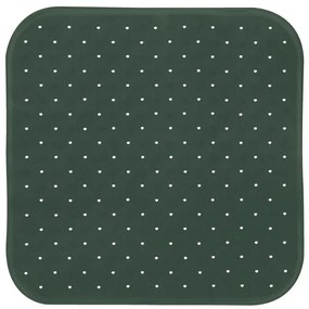 Spirella Protišmyková podložka do sprchy CLASS Premium, tmavozelená, 54 x 54 cm