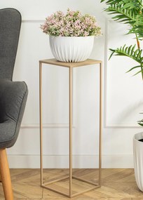 STOJAN NA KVETINÁČ SIMPLE 70X24X24 CM BÉŽOVÁ